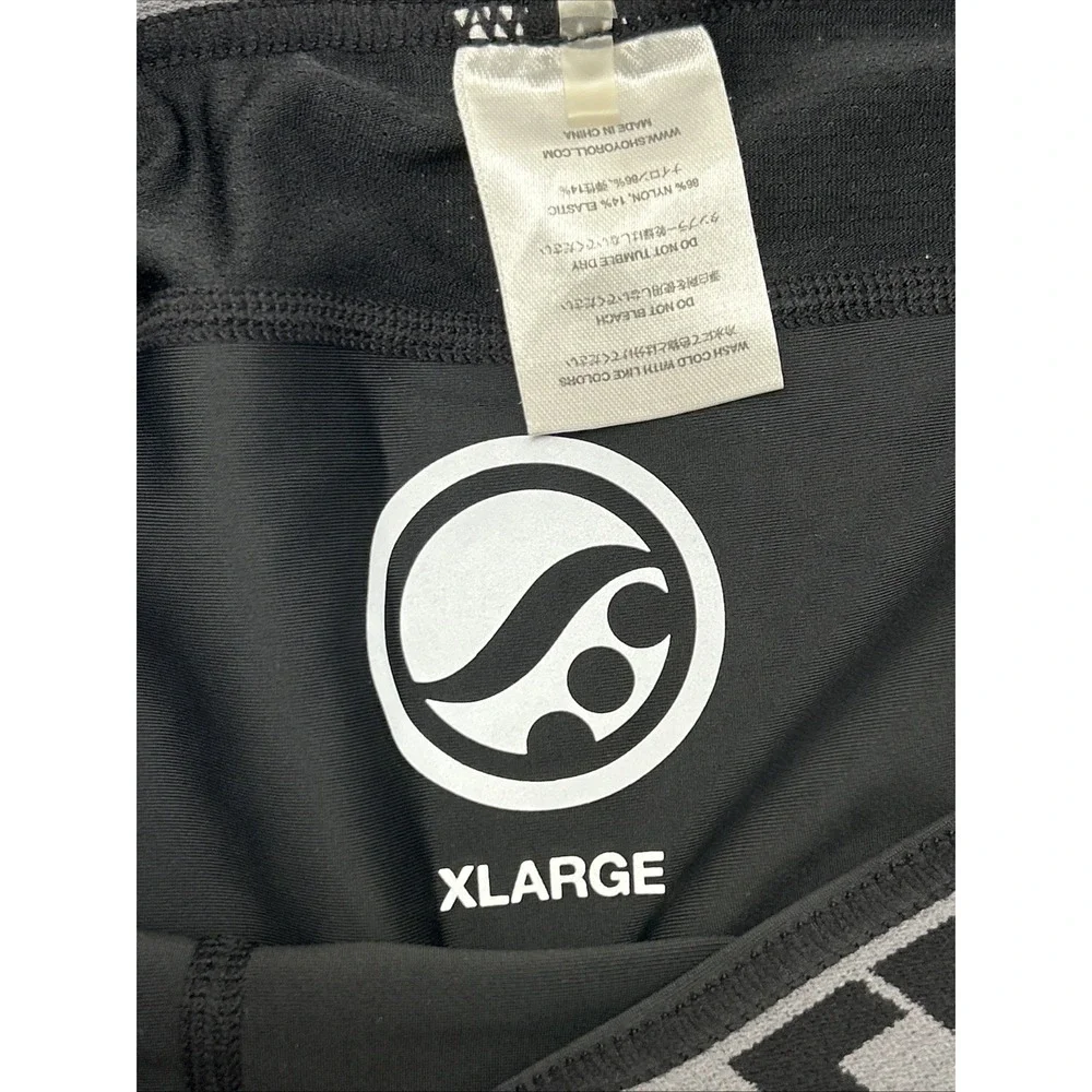 SHOYOROLL Men's Compression Black Training Ju Jitsu Shorts Tights Size XL